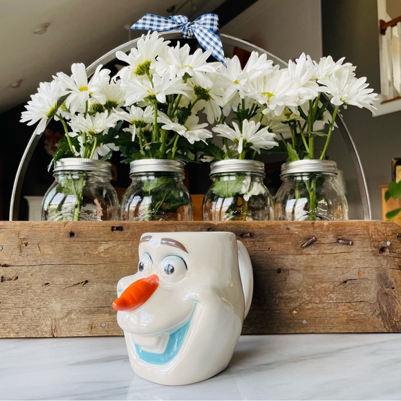 Disney Frozen•NWOT•Pearlescent Ceramic•3-D/Dimensional•Large~18 fl oz Capacity❄️ - Picture 8 of 13